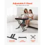 VEVOR Glockenspiel Xylophone, 32 Notes, Wooden Professional Xylophone Percussion Instrument, with Height Adjustable Stand, 4 Mal