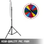 61 cm Color Prize Wheel Tripod Floor Stand Color Prize Wheel 14 Slots Dry Ease Fortune Spinner Fortune Spinning Game