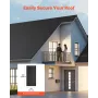 Roll Roofing, 15 x 30 ft, 45 mil EPDM-gummitagbelægning, lang