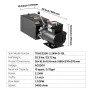 VEVOR Hydraulic Pump Power Unit, AC 220V, 15 Quart Single Acting Hydraulic Unit, 6.3 L/min Oil Flow, Max Discharge Pressure 22 M