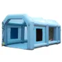 Inflatable Spray Booth Car Paint Tent 610 cm x 305 cm x 244 cm Filter System 2 Blowers