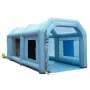 Inflatable Spray Booth Car Paint Tent 610 cm x 305 cm x 244 cm Filter System 2 Blowers