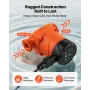 LPS25-6BP/130 High Efficiency Circulator Pump, 58 LPM, 6 M Max Lift Cast Iron Hot Water Recirculating Circulation Pump, Threaded