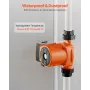 LPS25-6S/130 Støbejernscirkulationspumpe, 1/8 HK, 220-240V 55