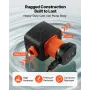 LPS25-11PA/180 High Efficiency Circulator Pump, 117 LPM, 11 M Max Lift Cast Iron Hot Water Recirculating Circulation Pump, Threa