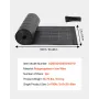 Silt Fence Fabric Rolls, 0.6×30.5 m Backed Wire Silt Fence, Erosion Control Fencing for Sediment Retention, Industrial Grade Tem