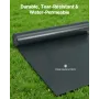 Silt Fence Fabric Roll, 0.91 x 152.4 m Erosion Control Fencing, Industrial Grade Tough Polypropylene Fabrics for Sediment Retent