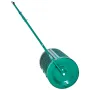 Compost Spreader, 24 in Wide Peat Moss Spreader with Push/Tow Handle, 4 Heights Adjustable, Powder-Coated Steel Garden Peat Moss