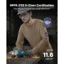 FR Shirts, Flame Resistant Long Sleeve Clothing Lightweight 7 oz Breathable Cotton, Men's Fire Retardant Work Shirt with Pre-shr