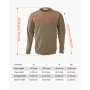 FR Shirts, Flame Resistant Long Sleeve Clothing Lightweight 7 oz Breathable Cotton, Men's Fire Retardant Work Shirt with Pre-shr