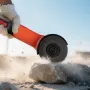 Angle Grinder, 127mm Electric Grinder Power Tool, 5.4Amps 10000RPM High-Speed Corded Angle Grinders with Adjustable Dust Guard f