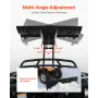 Snow Plow Kit, 1524 mm Universal Snow Plow Attachment, Height & Left-Right Adjustable, Quick To Detach, Steel ATV Scrape Blade, 