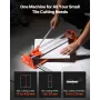 430mm Manual Tile Cutter for Wall & Polished Tiles,Double Rails for Precise Cutting, Tungsten Carbide Wheel,Non-Slip Handle,Anti
