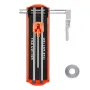 430mm Manual Tile Cutter for Wall & Polished Tiles,Double Rails for Precise Cutting, Tungsten Carbide Wheel,Non-Slip Handle,Anti