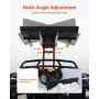 VEVOR Snow Plow Kit, 122 cm Universal Snow Plow Attachment, Height & Left-Right Adjustable, Quick To Detach, Steel ATV Scrape Bl