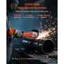 Angle Grinder, 114.3mm Electric Grinder Power Tool, 4.5Amps 12000RPM High-Speed Corded Angle Grinders with Adjustable Dust Guard