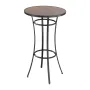 VEVOR Outdoor Round Bar Table, 60 cm Counter Bar Height Bistro Table, Patio Dining Tables with Easy-to-Clean Top & Sturdy Metal 