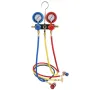 1/4 hk 4 CFM AC Vacuum Pump and Gauge Set, Single Stage Rotary