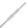Pool Pole, 1 to 4.6 m Telescoping Swimming Pool Cleaning Poles, Professional Adjustable Telescopic Pole with 2 Extension Poles, 