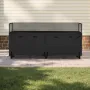 Firewood Rack with Waterproof Cover, 2.57m Outdoor Firewood Holder, 1/2 Cord Storage Metal Log Holder, 299kg Max Weight Capacity