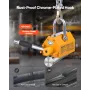 VEVOR Permanent Magnetic Lifter, 400 kg Trækkapacitet, Heavy Duty N42 Neodymium Løftemagnet med udløserhåndtag og stål