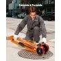 Magnetic Lid Lifter Dolly, 600 kg Pulling Capacity, Steel Dolly with Heavy Duty Magnet Lift and 2 Wheels, Adjustable Handle, N42