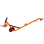 Magnetic Lid Lifter Dolly, 600 kg Pulling Capacity, Steel Dolly with Heavy Duty Magnet Lift and 2 Wheels, Adjustable Handle, N42