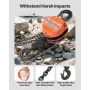 Hand Chain Hoist, 3 Ton Capacity, Manual Chain Block with Upgrade G80 Galvanized Chain, 3 m Lifting Height, Heavy Duty Pulley Ho