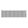 Retractable Baby Gate, 870 mm Tall, Extends up to 2800 mm Wide, Retractable Gate for Kids or Pets, Mesh Material, Easy to Instal