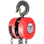 Hand Chain Hoist, 1 Ton Capacity, Manual Chain Block with Upgrade G70 Galvanized Chain, 3 m Lifting Height, Heavy Duty Pulley Ho
