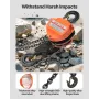 Hand Chain Hoist, 3 Ton Capacity, Manual Chain Block with Upgrade G80 Galvanized Chain, 6 m Lifting Height, Heavy Duty Pulley Ho