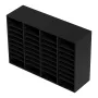 Wood Literature Organizer, 36 Compartments, File Sorter with Removable Shelves, Mailboxes Slot for Office Home Classroom Mailroo