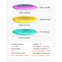 Disc Golf Sæt, 3 Pack Disc Golf Starter Sæt, Begyndere Flying