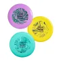 VEVOR Disc Golf Set, 3 Pack Disc Golf Starter Set, Beginners Flying Discs for Full-Body Strength Training, with Putter, Mid-Rang