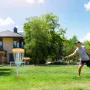 Disc Golf Set, 5 PCS Beginners Flying Discs, Disc Golf Starter Set for Full-Body Strength Training, with Putter, Mid-Range, Driv