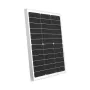 VEVOR 50W 12V Solar Battery Charger Maintainer, Mono Solar Panel Trickle Battery Charger med opgraderet MPPT Controller, IP65