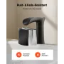 Roman Tub Faucet, 3 Hole Waterfall Bathtub Faucet, Zinc Alloy Bath Tubs Faucets Set with 2 Handles, Roman Tub Faucets Deck Mount