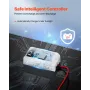 30W 12V Solar Panel Battery Charger, Solar Battery Trickle Charger Maintainer with Built-in Smart Controller & 3 Connection Cabl