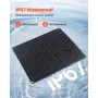 30W 12V Solar Panel Battery Charger, Solar Battery Trickle Charger Maintainer with Built-in Smart Controller & 3 Connection Cabl