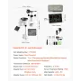 7-in-1 Wi-Fi Weather Station with APP, 190.5 mm VA Display, Wireless Solar Powered Outdoor Sensor, Rain Gauge, Indoor Outdoor fo
