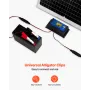 30W 12V Solar Panel Battery Charger, Solar Battery Trickle Charger Maintainer with Intelligent MPPT Controller & Adjustable Moun