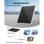 30W 12V Solar Panel Batterioplader, Solar Battery Trickle