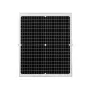 30W 12V Solar Panel Battery Charger, Solar Battery Trickle Charger Maintainer with Intelligent MPPT Controller & Adjustable Moun
