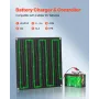 20W 12V Solar Panel Batterioplader, Solar Battery Trickle
