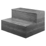 Spabad Trin, 2-trins Spa Udendørs Trapper, Heavy Duty 635 mm