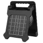 10000mAh genopladelig solcelleblæser med LED-lanterne, 18 cm