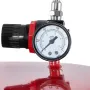 95L Waste Oil Drain Tank, Air Operated Portable Oil Drainer with Adjustable Funnel Height, Industrial Fluid Drain Tank with Whee