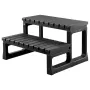 Hot Tub Trin, 2-trins Spa udendørs trapper, Heavy Duty 599,5 mm