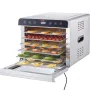 6 bakker mad dehydrator maskine rustfrit stål 700w rykkende