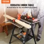 Foldning af arbejdsbord, 2-i-1 som Sawhorse & Workbench, 1000